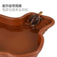 邦可臣黃緣龜飼養(yǎng)箱養(yǎng)烏龜專用生態(tài)缸陸龜半水龜缸造景箱安緣臺緣養(yǎng)殖箱 爬梯洗澡盆*1
