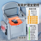 千璽老人坐便器可移動(dòng)馬桶電動(dòng)沖洗便后護理孕婦椅室內病人座便家用 豪華款插電【增高】沖洗除臭烘干