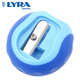 LYRA 德國藝雅單孔圓形卷筆刀削筆刀 大容量防滑手握鉛筆削筆器 1.1cm孔徑轉筆刀-藍色L7301150