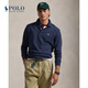 Polo Ralph Lauren 拉夫勞倫 男裝 經(jīng)典款棉質(zhì)有領(lǐng)運動(dòng)衫RL19185 410-航海藍 L