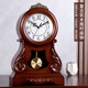 漢時(shí)（Hense）復(fù)古實(shí)木報(bào)時(shí)座鐘客廳家具藝術(shù)擺件裝飾臺(tái)鐘擺件石英鐘表HD278 實(shí)木款（帶音樂報(bào)時(shí)）