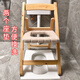 歐凡洛（OUFANLUO）折疊實(shí)木加厚坐便椅老人孕婦坐便器廁所凳大便座椅木質(zhì)坐便凳家用 40cm高敦厚新款+座墊2個(gè)+防滑墊