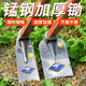 麥?zhǔn)嫣氐聡?guó)錳鋼鋤頭家用種菜多功能挖地除草老式農(nóng)用戶外挖樹根鋤草神器 拋光挖鋤(單頭)