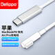 Delippo Type-C轉(zhuǎn)換充電器DC頭觸發(fā)PD誘騙器充電線65W電源線 type-c轉(zhuǎn)Magsafe 45W60W 彎頭 轉(zhuǎn)接頭/充電線