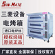 三麥烤箱商用平爐SEC-2Y/3Y層爐一二三層4盤六盤電烤爐歐包吐司蛋糕面包烘焙店設(shè)備大型烘箱珠海江蘇 三層六盤電烤箱HB-SEC-3Y