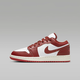 耐克Air Jordan 1 Low SE (GS)  紅色新年款女子休閑運動鞋  FJ3465 FJ3465-160 38.5