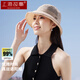 上海故事帽子女春夏真絲透氣防曬防紫外線(xiàn)漁夫帽卷邊遮陽(yáng)帽中秋節禮物