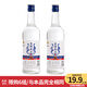 安兆坊互助青稞酒光瓶酒口糧酒52度清香型白酒固態(tài)純糧酒500mL格?；?52度 500mL 2瓶 一組品鑒限購價