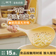 樹可月桂食品級漏勺笊籬大號家用廚房撈餃子撈面耐高溫瀝水過濾網(wǎng)撈勺