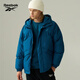 銳步銳步官方24新款男女同款潮流百搭羽絨夾克外套 24FRM207UGBA軍團藍 M
