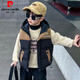皮爾卡丹（pierre cardin）兒童馬甲冬季2025新款男童羽絨棉馬夾洋氣寶寶秋冬款加厚外穿背心 黑色 130 cm