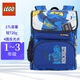LEGO樂高書包雙肩包兒童減負(fù)背包1-3年級(jí)幻影忍者藍(lán)20069 禮物