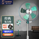 遠(yuǎn)東 落地扇電風(fēng)扇復(fù)古風(fēng)扇家用商用立式風(fēng)扇大風(fēng)量不銹鋼葉搖頭 14寸不銹鋼扇葉綠色-純銅電機(jī)+四檔調(diào)速