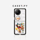 CASETIFY 快樂(lè )露營(yíng) 適用于HUAWEI華為 Pocket 2手機保護殼 Pocket2手機殼 華為折疊屏 透明黑框 Huawei Pocket2
