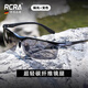 RCRA進口品牌碳纖維偏光墨鏡男士智能變色日夜兩用釣魚開車專用太陽鏡 碳纖維黑框-變色片（日夜兩用）