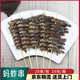 串串鮮螞蚱串20支裝昆蟲(chóng)類(lèi)蝗蟲(chóng)酥脆蚱蜢串原味燒烤油炸食材半成品 螞蚱串【20串】