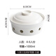 瓷然優(yōu)品蠟燭加熱餐具干鍋酒精蠟燭保溫菜魚盤家用底部明爐酒店陶瓷瓷盤子 12吉祥爐