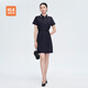 HLA海瀾之家Polo裙夏季款商務(wù)通勤時尚氣質(zhì)裙子女裝 【抗菌防螨】藏青Y4 M 160/84A 建議100-115斤