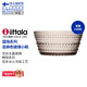 IITTALA伊塔拉【芬蘭國家館】露珠水晶系列 亞麻色玻璃小碗1頭