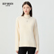 深呼吸DEEP BREATH女裝煙管領(lǐng)云朵毛衣針織衫女A301647 米白 【2-3碼預售11.12發(fā)】 M (3)