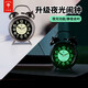 北極星鬧鐘復古石英鐘兒童卡通機械打鈴大音量學(xué)生懶人床頭鐘 6008A黑鎳黑夜光面 4寸