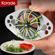 korade實(shí)用切蔥絲神器家用304不銹鋼梅花拉蔥絲刀超細蔥花刀快速切菜器 304切蔥絲神器