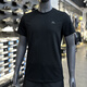 牧高笛男士短袖夏季戶(hù)外運動(dòng)休閑t恤寬松透氣吸汗快干圓領(lǐng)棉體恤 ZM24204013鋼琴黑 2XL (185)