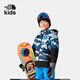 THE NORTH FACE北面童裝男童滑雪服棉服防水戶外|82XQ O3Q/藍(lán)色 150 L（150/72）