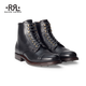 RRL男配 經(jīng)典款Livingston皮靴RL93004 001-黑色 26.5 (8 D)