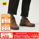 CAT卡特休閑皮鞋工裝鞋男鞋25秋新品防滑耐磨通勤鞋P726061O3AMC36 棕色 41