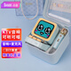 Divoom 點(diǎn)音Ditoo無線藍(lán)牙音箱帶麥克風(fēng)像素智能音響鬧鐘可愛迷你卡通便攜復(fù)古迷你家用低音炮 淡湖藍(lán)【麥克風(fēng)音箱】
