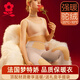 夢特嬌羊絨蠶絲德絨發(fā)熱高腰保暖褲女加絨加厚秋褲襯褲駝絨棉褲打底褲冬 女-淺膚杏 L