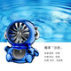 潮晟車載香薰出風(fēng)口香水太空人香氛空調(diào)口旋轉(zhuǎn)風(fēng)扇裝飾持久淡香 藍(lán)色【海洋味】