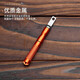 驢小貝戶(hù)外打火棒鎂棒打火石應急點(diǎn)火神器刮片柴火生火工具野外生存裝備 橘色