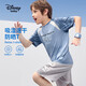 迪士尼（DISNEY）男童速干短袖T恤防曬高彈六一兒童節(jié)半袖上衣25夏DB421BE13灰150