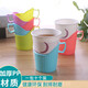CTRLEND加厚一次性紙杯子杯托加厚塑料茶托杯架防燙隔熱一次性杯通用杯套 一次性紙杯托【10只裝】