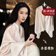 CHANEELR & KARITH披肩女夏季空調(diào)房2025新款多功能時尚外搭護肩薄圍巾百搭旅游絲巾 奢雅小香 180*90