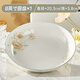 琉皓景德鎮(zhèn)釉下彩陶瓷味碟調(diào)料蘸醬調(diào)味碟家用小清新高顏值陶瓷小碟 8英寸圓盤1個