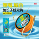 詹品 翹嘴鳊魚(yú)成品加長(cháng)行程子線(xiàn)雙鉤鬼牙金海夕有倒刺魚(yú)鉤綁好套裝 八江結150CM-11號/3.0號線(xiàn)