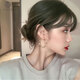 在野大圈耳環(huán)耳圈女夸張歐美氣質(zhì)輕奢小眾高級感簡約2025年新款潮耳飾 圓圈耳環(huán)金色4MM