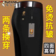 啄木鳥夏季薄款休閑褲子中年男士高彈力長(zhǎng)褲免燙直筒寬松商務(wù)西褲 20607/686 虎頭款-黑色 32