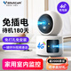 威視達康攝像頭免插電監(jiān)控?zé)o線攝像頭無需連wifi4g電池充電360度無死角免布線免打孔客廳寵物室內(nèi)看護