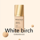日本白本W(wǎng)hite birch粉底液輕薄遮瑕遮瑕定妝粉底液象牙白自然色 【02】象牙色30ml/瓶