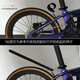 VIQI微琦碳纖維折疊自行車(chē)20英寸沖擊波三刀輪油碟剎速聯(lián)12速男女超輕 可加裝擋泥板