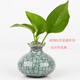 冠臨樂 龍泉青瓷創(chuàng)意家居裝飾品擺件 手工個(gè)性時(shí)尚小花器 臺面水培花插 哥窯鐵線粉青小花瓶