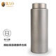 IKXO純鈦保溫杯戶(hù)外便攜水杯雙層真空鈦保溫杯大容量運動(dòng)水杯 純鈦茶杯750ml（茶隔）