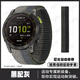 原裝適用Garmin佳明Enduro 安奪2智能運動手表尼龍帆布魔術(shù)貼表帶 黑配灰 Enduro 安奪2手表