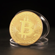 Bitcoin 金幣BTC外幣比特B美元世界錢幣美國紀(jì)念幣硬幣禮物送人 比特（金色）帶殼