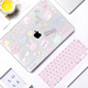 TLXT透明殼蘋果macbook保護(hù)殼pro14筆記本m1電腦air13M2ins貼紙風(fēng)爆款保護(hù)套16寸外殼通用15帶散熱孔M4 「lookme」T627 贈(zèng)粉色鍵盤膜+防塵塞 其它型號(hào)請(qǐng)聯(lián)系客服