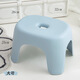 北風(fēng)之戀加厚小凳子成人結實(shí)耐用家用塑料客廳板凳椅子洗澡浴室女換鞋矮凳 時(shí)尚藍大號-承重300斤-加厚防滑